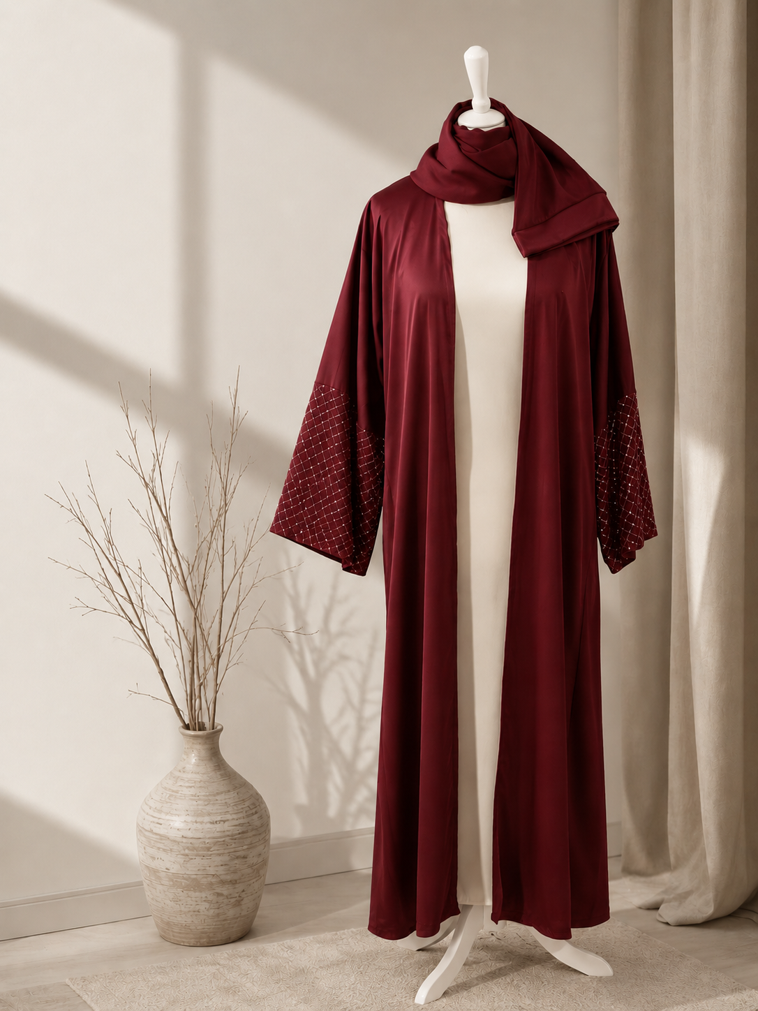 مُتَقَاطِع ~ Mutaqatie Abaya Set
